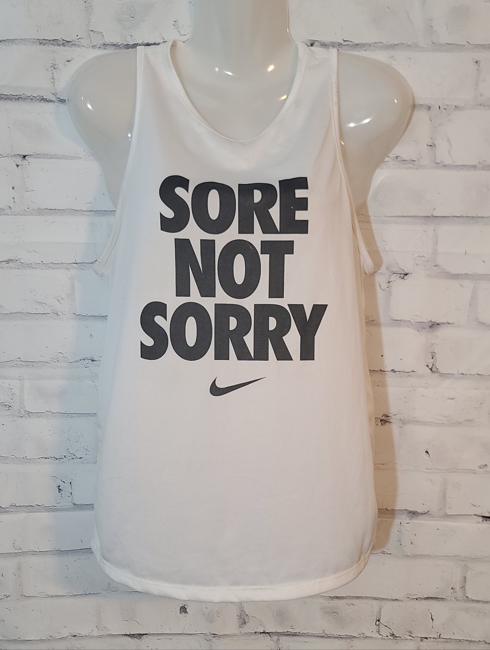 Nike Dri-fit Sore Not Sorry Women's Tank Top Small